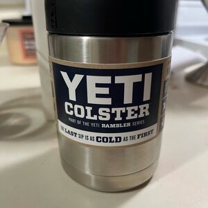 YETI Colster Rambler Can Insulator Stainless Steel 12oz BRAND NEW